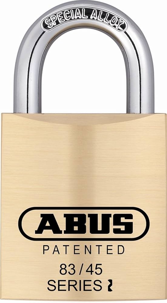 ABUS 83/45-300 S2 Schlage 45mm All Weather Solid Brass Rekeyable